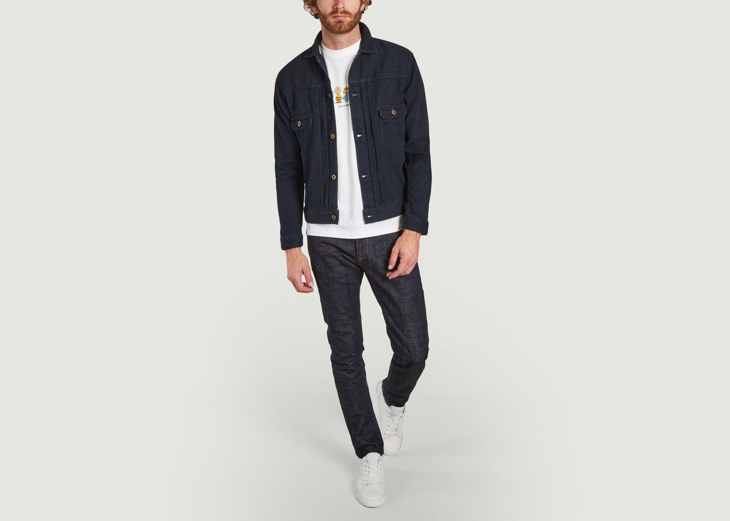 Veste en jean Sashiko 2nd Type - Japan Blue Jeans